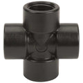 Cross, Polypropylene, 1", Schedule 80, 300 psi Max Pressure