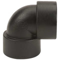 90 Degree Elbow, Polypropylene, 1-1/2", Schedule 80, 300 psi Max Pressure