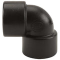 90 Degree Elbow, Polypropylene, 1", Schedule 80, 300 psi Max Pressure