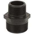 Reducing Nipple, Polypropylene, 2" x 1-1/2", Schedule 80, 300 psi Max Pressure