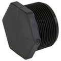 Plug, Polypropylene, 1-1/2", Schedule 80, 300 psi Max Pressure