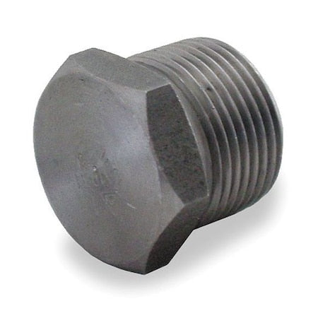 Hex Head Plug Hex Head Plug, 1/2" Pipe, MNPT, Black Forged Steel