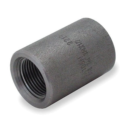 Reducer Reducer, 1/2" x 3/8" Pipe, FNPT, Black Forged Steel, Class 3000