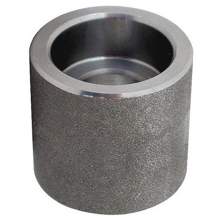 Half Coupling Half Coupling, 3/4" Pipe, Socket Weld, Black Forged Steel, Class 3000