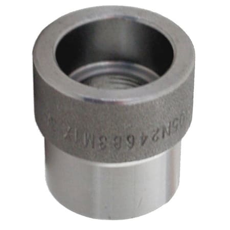 Reducer Bushing Reducing Bushing, 3/4" x 3/8" Pipe, Socket Weld, Black Forged Steel, Class 3000