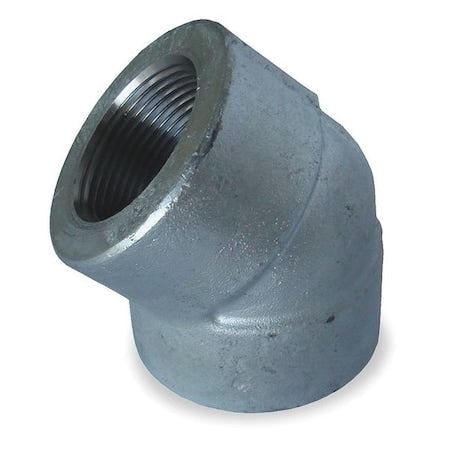 3/4" FNPT Galvanized 45 Degree Elbow