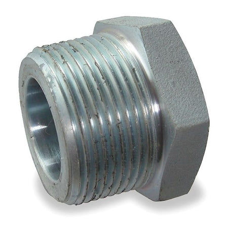 1" MNPT x 3/4" FNPT Galvanized Hex Bushing