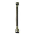 PTFE Hose,3/16 IDx12 In L,SS,3000 PSI