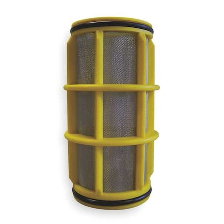 Filter Screen,Yellow,5" Length,2" Dia