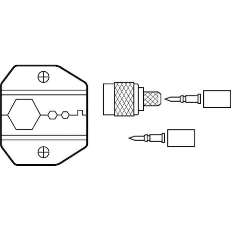 Replacement Die,For RG8/11,RG213,RG216