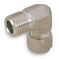 1/4" x 5/16" A-LOK x MNPT SS Male Elbow