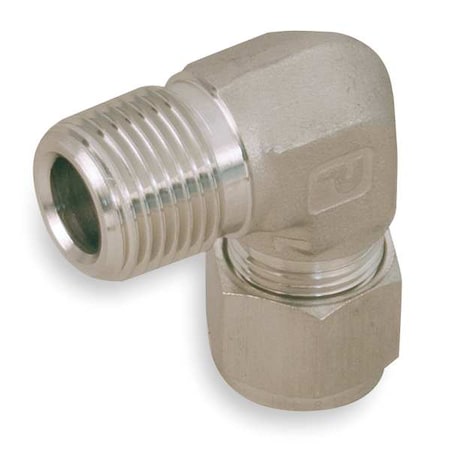1/4" x 5/16" A-LOK x MNPT SS Male Elbow