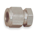 Cap, Stainless Steel, Compression 1/2 in