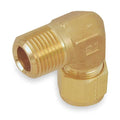 3/8" A-LOK x MNPT Brass 90 Degree Elbow