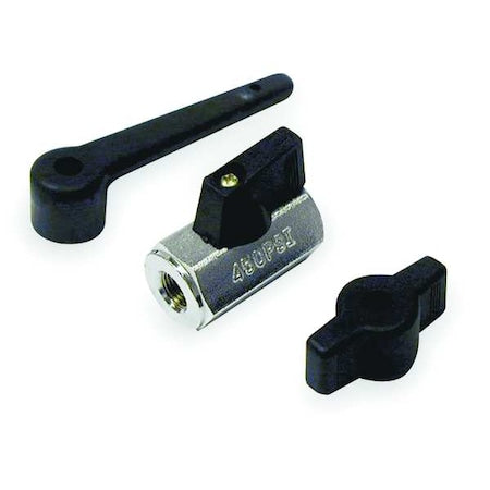 1/2" FNPT Brass Ball Valve Inline