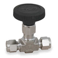 Needle Valve,Straight,316 SS,1/2 In.