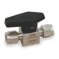 Rotary Plug Valve,3/8 In,316 SS,1/4 Turn