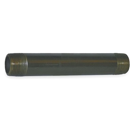 3/4" MNPT x 18" TBE Black Pipe Sch 160
