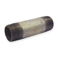 1" MNPT x 3" TBE Galvanized Steel Pipe Nipple Sch 160