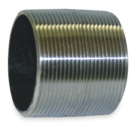 2" Close Black Pipe Nipple Sch 160