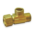 3/8" Compression Brass Supply Stop Extender Tee