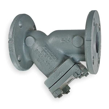 Y Strainer, 3" Pipe, Flanged, Cast Carbon Steel