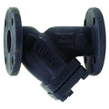 Y Strainer, 2-1/2" Pipe, Flanged, Cast iron