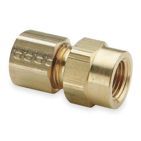 5/16" Compression x 1/4" FNPT Brass Connector 10PK