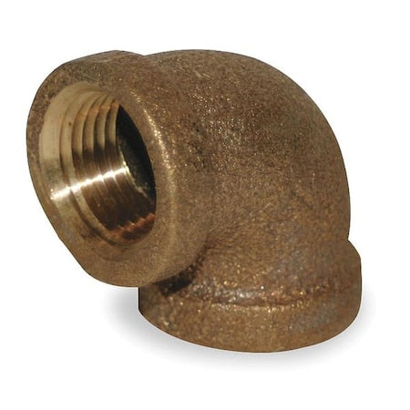 90 Degrees Elbow Red Brass 90 Degrees Elbow, 1/4 in Female NPT X 1/4 in Female NPT