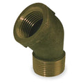 45 Degrees Street Elbow Red Brass 45 Degrees Street Elbow, 1/4 in Male NPT X 1/4 in Female NPT