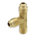 Tee,Brass,Flared5/8",MNPT1/2",Flared5/8"