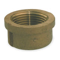Red Brass Cap, FNPT, 2" Pipe Size