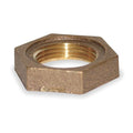 Red Brass Locknut, FNPT, 1/2" Pipe Size