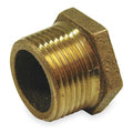 Hex Bushing Red Brass Hex Bushing, 1 1/2 in Male NPT X 1 in Female NPT