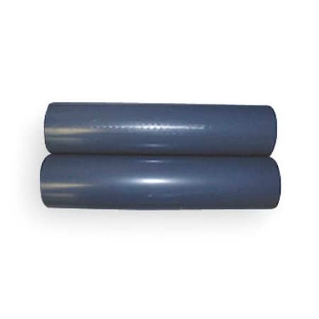 PVC Pipe, 3 in Nominal Pipe Size, Gray, 10 ft Overall Length, Unthreaded, Schedule 80