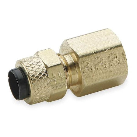 3/8" Compression x 1/4" FNPT Brass Connector 10PK