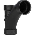 ABS,DoubleWye,11/2in,11/2inHub,11/2in