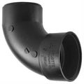 90 Deg Street Elbow,4 In Hub x Spigot