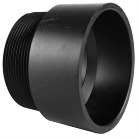ABS, Straight, 3 in NPT, 3 in