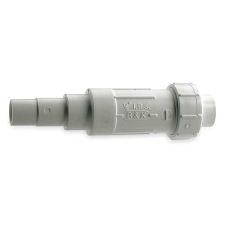 PVC EZ Span Repair Coupling, Solvent x Solvent, 3 in Pipe Size