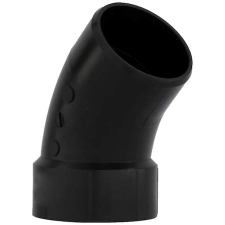 45 Deg Street Elbow,3 In Hub x Spigot