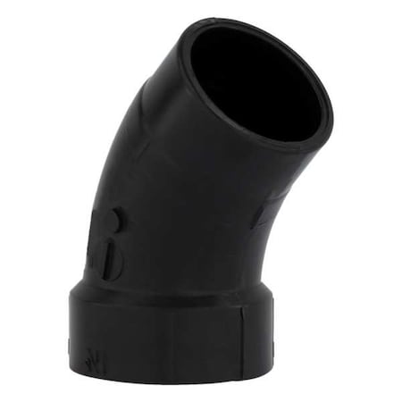 45 Deg Street Elbow,1-1/2 In HubxSpigot
