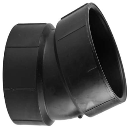 22-1/2 Deg Elbow,1-1/2 In x 1-1/2 In Hub