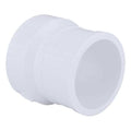 PVC No Hub Adapter, CI No Hub x Hub, 2 in Pipe Size