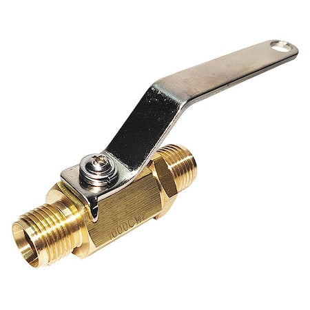 1/8" MNPT Brass Ball Valve Inline