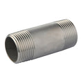 1" MNPT x 10" TBE Stainless Steel Pipe Nipple Sch 80