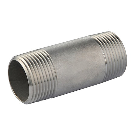 4" MNPT x 3 ft. TBE 304 Stainless Steel Pipe Sch 40