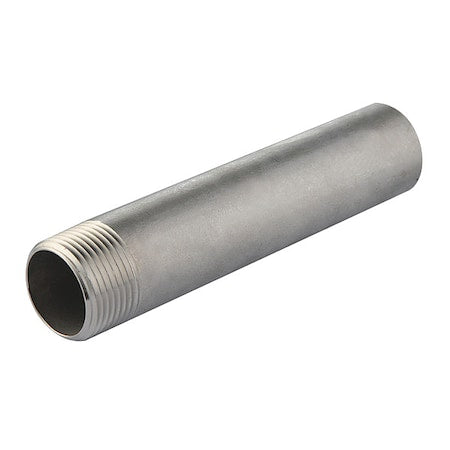 1-1/4" MNPT x 2" TOE Stainless Steel Pipe Nipple Sch 40