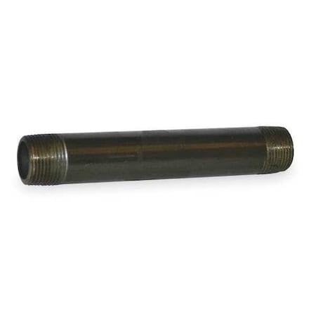 1" MNPT x 18" TBE Black Pipe Sch 80
