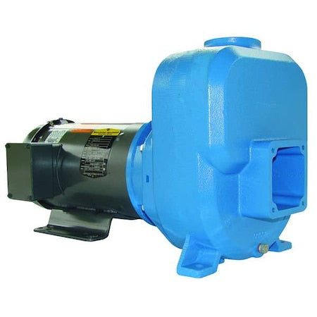 Centrifugal Pump, 3 hp, 208 to 230/460V AC, 3 Phase, 105 ft Max Head